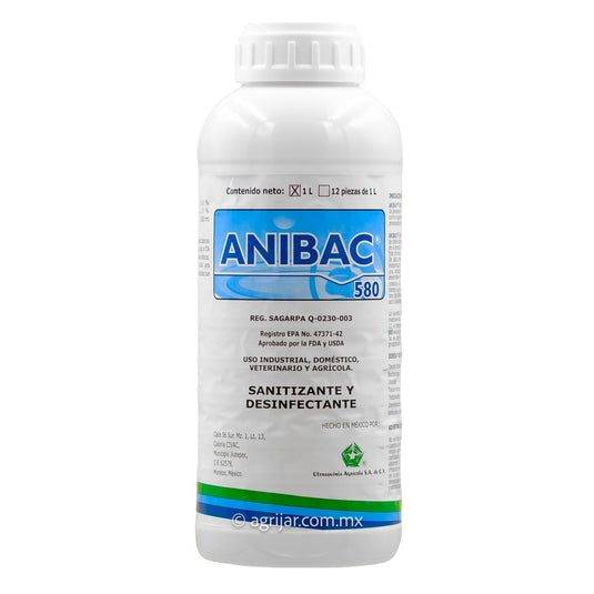 ANIBAC 580 AGRICOLA DE 1 LITRO