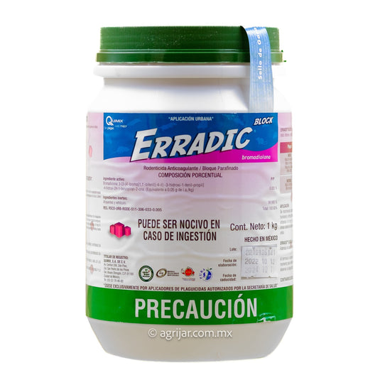 ERRADIC BLOCK PARAFINADO DE 1 KILO*