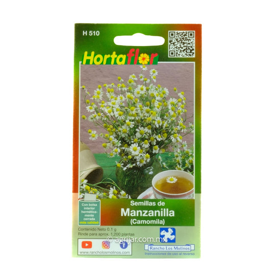 SEMILLA HORTAFLOR MANZANILLA (CAMOMILA)