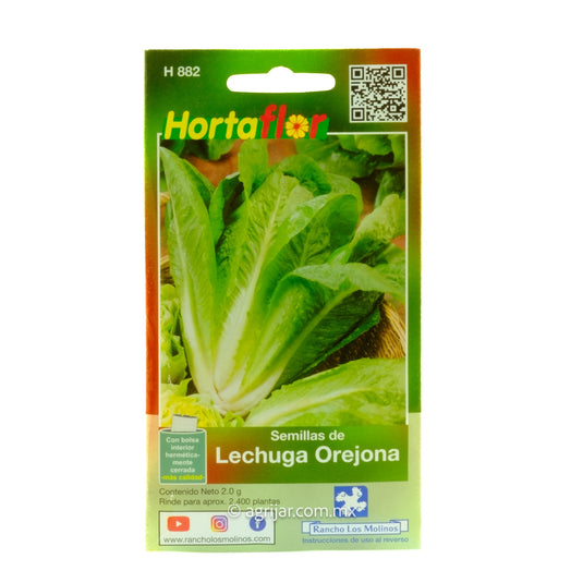 SEMILLA HORTAFLOR DE LECHUGA OREJONA