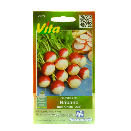 SEMILLA HORTAFLOR DE RABANO BOLA CHICA