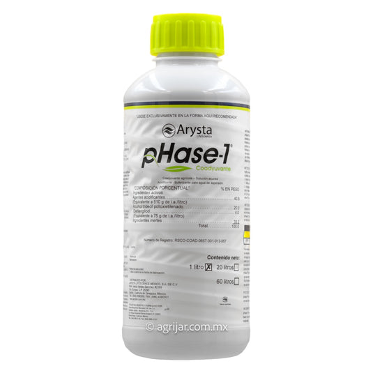 PHASE DE 1 LITRO