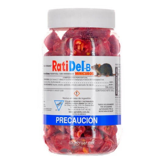 RATIDEL MINI-CUBOS DE 250 G (AZ)