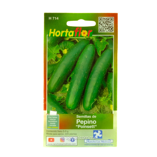 SEMILLA HORTAFLOR DE PEPINO POINSETT