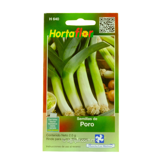 SEMILLA HORTAFLOR DE PORO