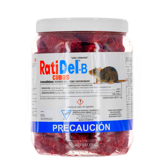 RATIDEL CUBO 1 KG