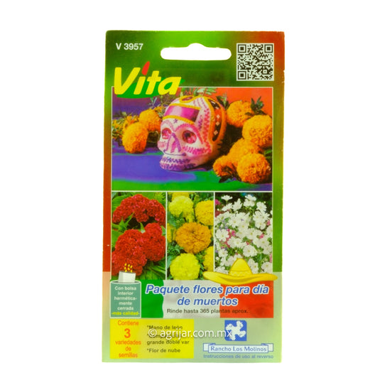 SH PAQUETE FLORES PARA DIA DE MUERTOS