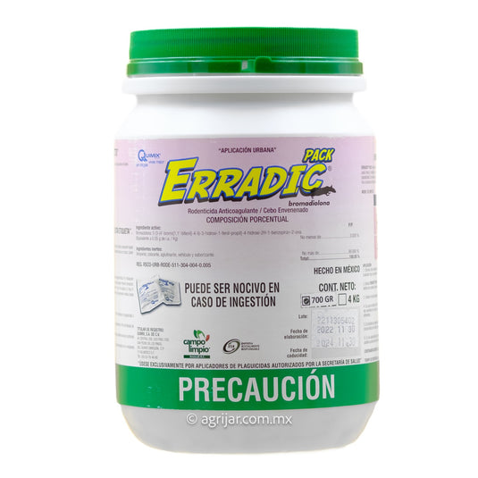 ERRADIC PACK DE 700 GRAMOS (V)*
