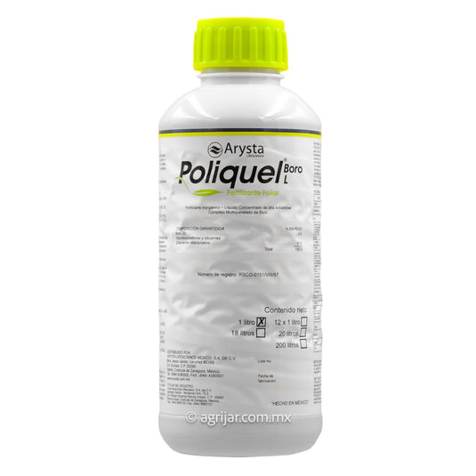 POLIQUEL BORO DE 1 LITRO