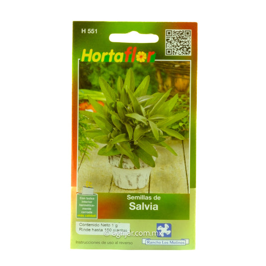SEMIILLA HORTA FLOR SALVIA