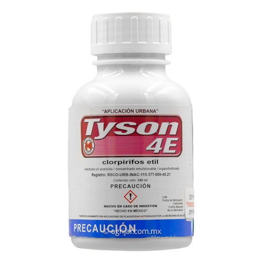 TYSON 4E DE 240 mL (AZ)*