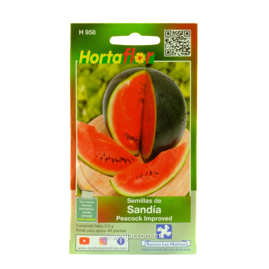 SEM HORT DE SANDIA PEACOCK IMPROVED