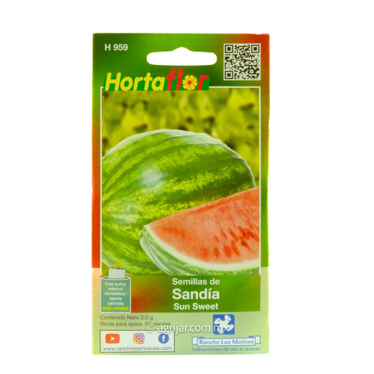 SEMILLA HORTAFLOR DE SANDIA SUN SWEET