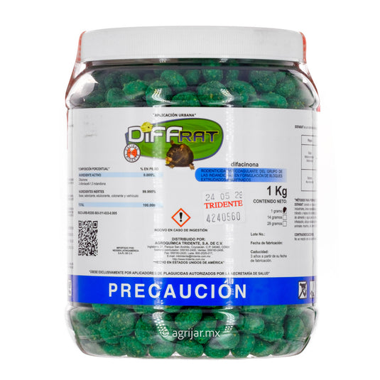 DIFARAT CANICAS 1 GRAMO DE KILO * (AZ)