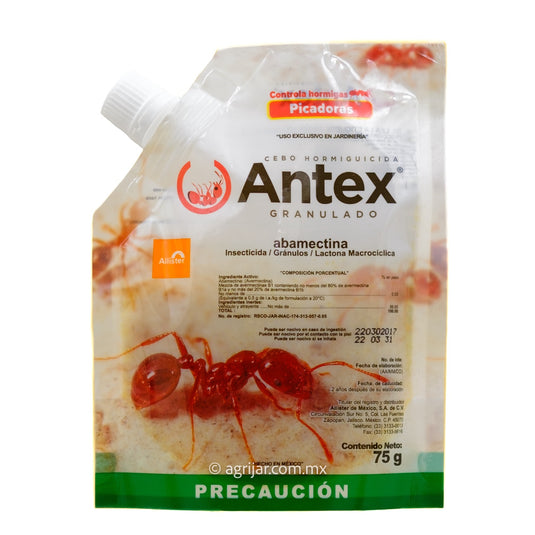 ANTEX CEBO DE 75 GRAMOS (V) *