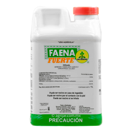 FAENA FUERTE C/TRANSBORB DE 1 LITRO (V)
