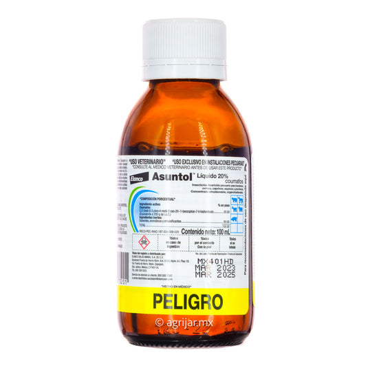ASUNTOL LIQUIDO 20% DE 100 mL (AM)