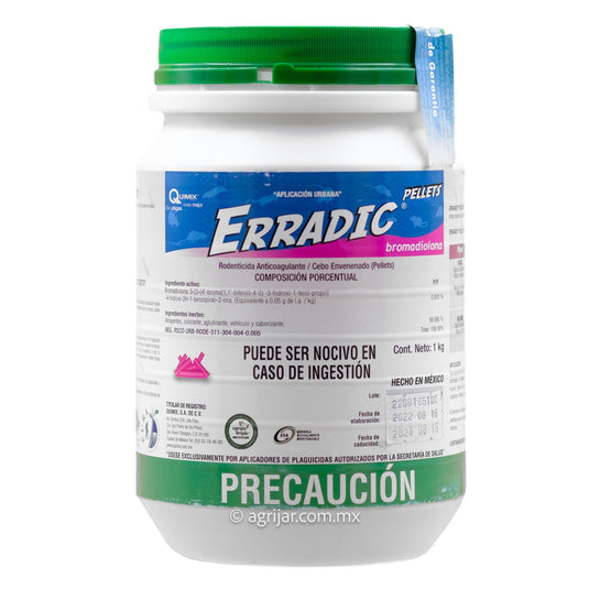 ERRADIC PELLETS DE 1 KILO* (V)