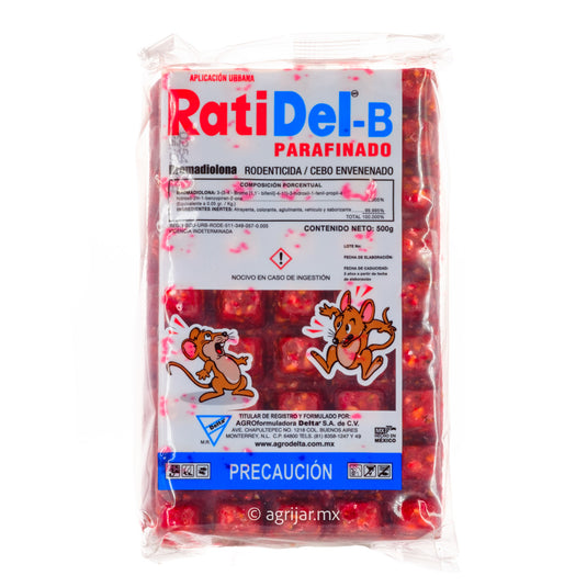 RATIDEL PARAFINADO DE 500 GRS (AZ)