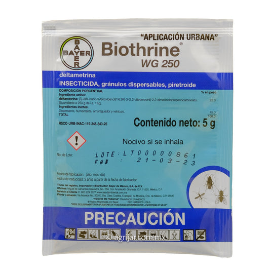 BIOTHRINE WG250  5 GRAMOS (AZ) *